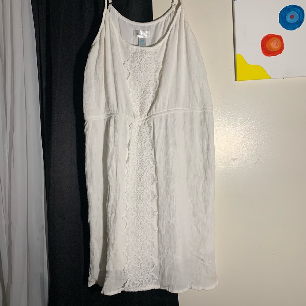 JUST BE White Lining Dress